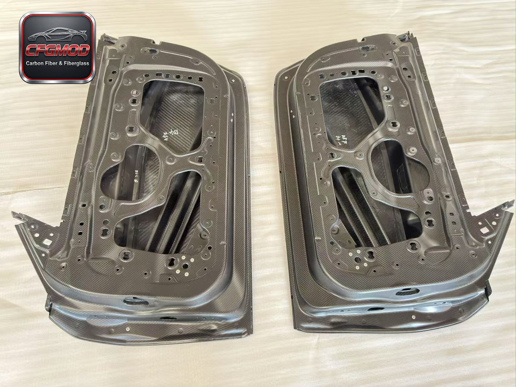 Steel Mold Made Dry Carbon Fiber Front Doors for BMW 2020+ M4 G82 Factory Style Modification Accessories — 9