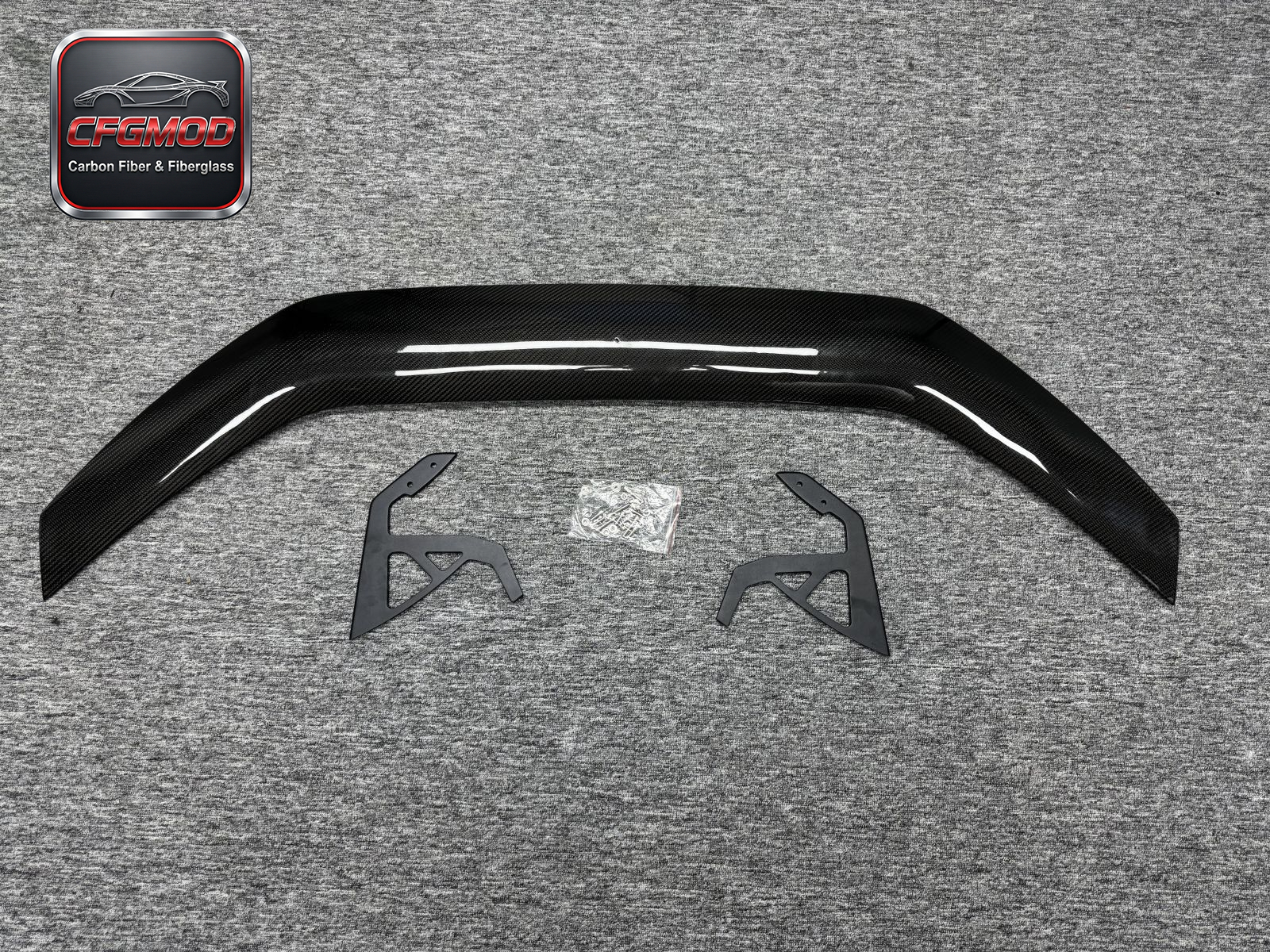 Dry Carbon Fiber AR Design Swan Neck Rear Wing for BMW 2020+ M3 M4 G80 G82 Modification Accessories — 9