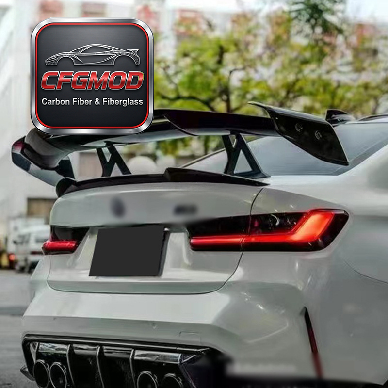 For BMW M2 G87 F87 F22 Carbon Fiber Throughflow Rear Wing Spoiler — 3