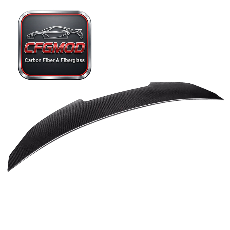 For BMW M3 M4 G80 G82 PSM Style Carbon Fiber Rear Spoiler Rear Wing — 4