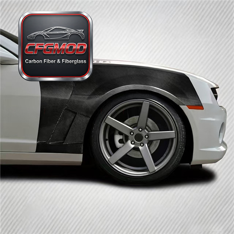 For Chevrolet Camaro 6th Gen Carbon Fiber Widebody Fender Flares Body Kit — 3