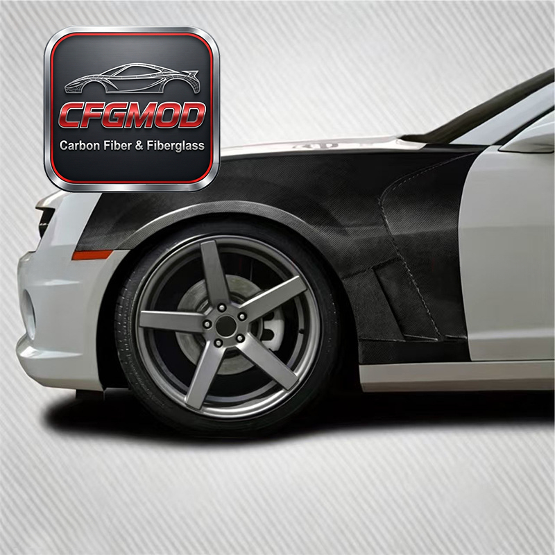 For Chevrolet Camaro 6th Gen Carbon Fiber Widebody Fender Flares Body Kit — 4