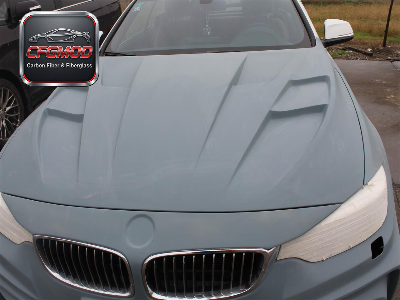 4series/F32/F82 Conversion LJZXG Body Kit Glass Fiber(front Bumper Rear Bumper Side Skirt Rear Lip Fenders ) — 6