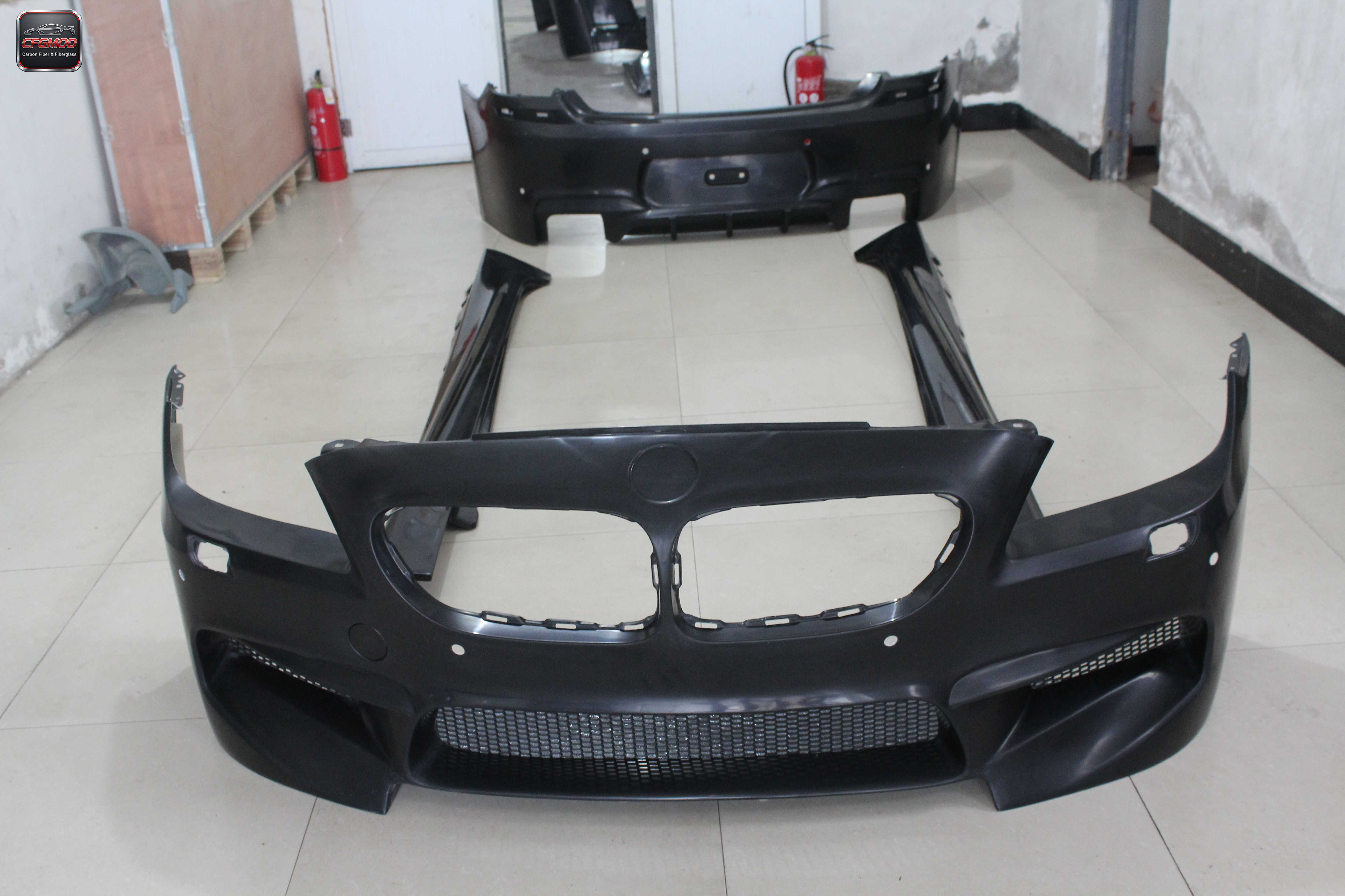 For 11-16 B m w 6 Series/F12/F13 Conversion M 6 Glass Fiber(front Bumper Rear Bumper Side Skirt Rear Lip Fenders ) — 5