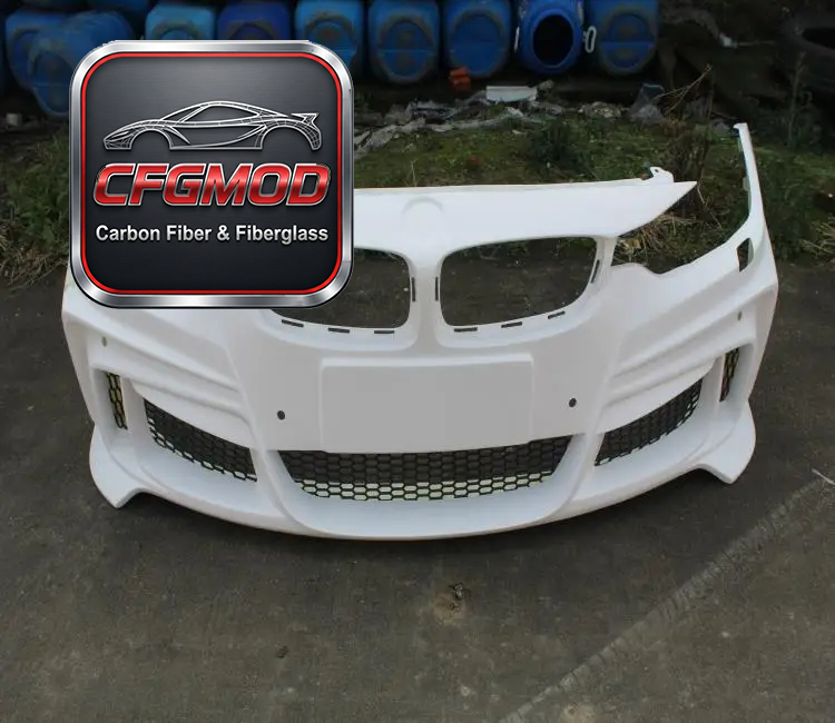 For 4series/F32/F82 Conversion LJZXG White New Wide Body Kit Glass Fiber (front Bumper Rear Bumper Side Skirt Rear Lip Fenders) — 2