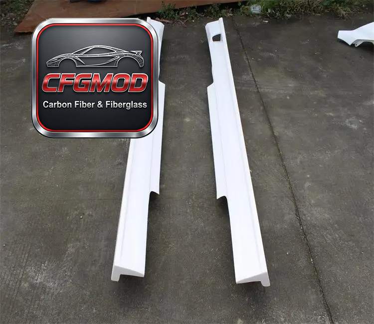 For 4series/F32/F82 Conversion LJZXG White New Wide Body Kit Glass Fiber (front Bumper Rear Bumper Side Skirt Rear Lip Fenders) — 4
