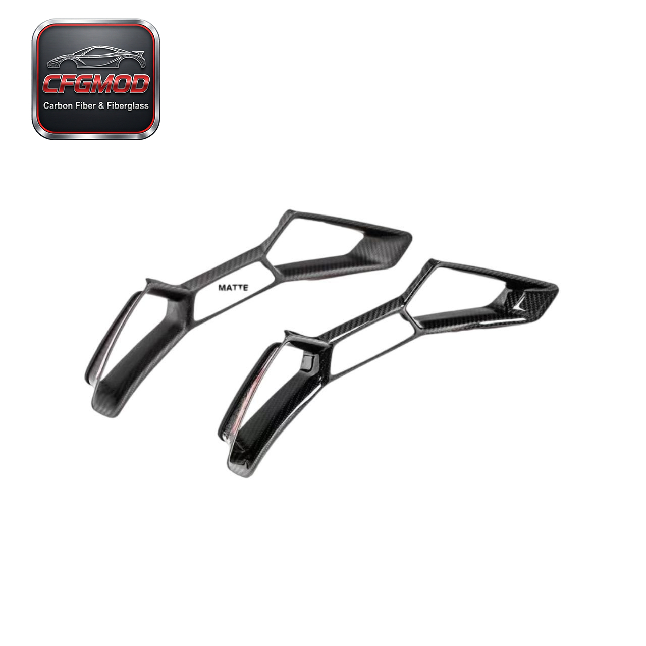For BMW M2 M3 M4 M5 CS 2022+ Dry Carbon Fiber Seat Belt Outlet Cover for M Carbon Bucket Seats — 9