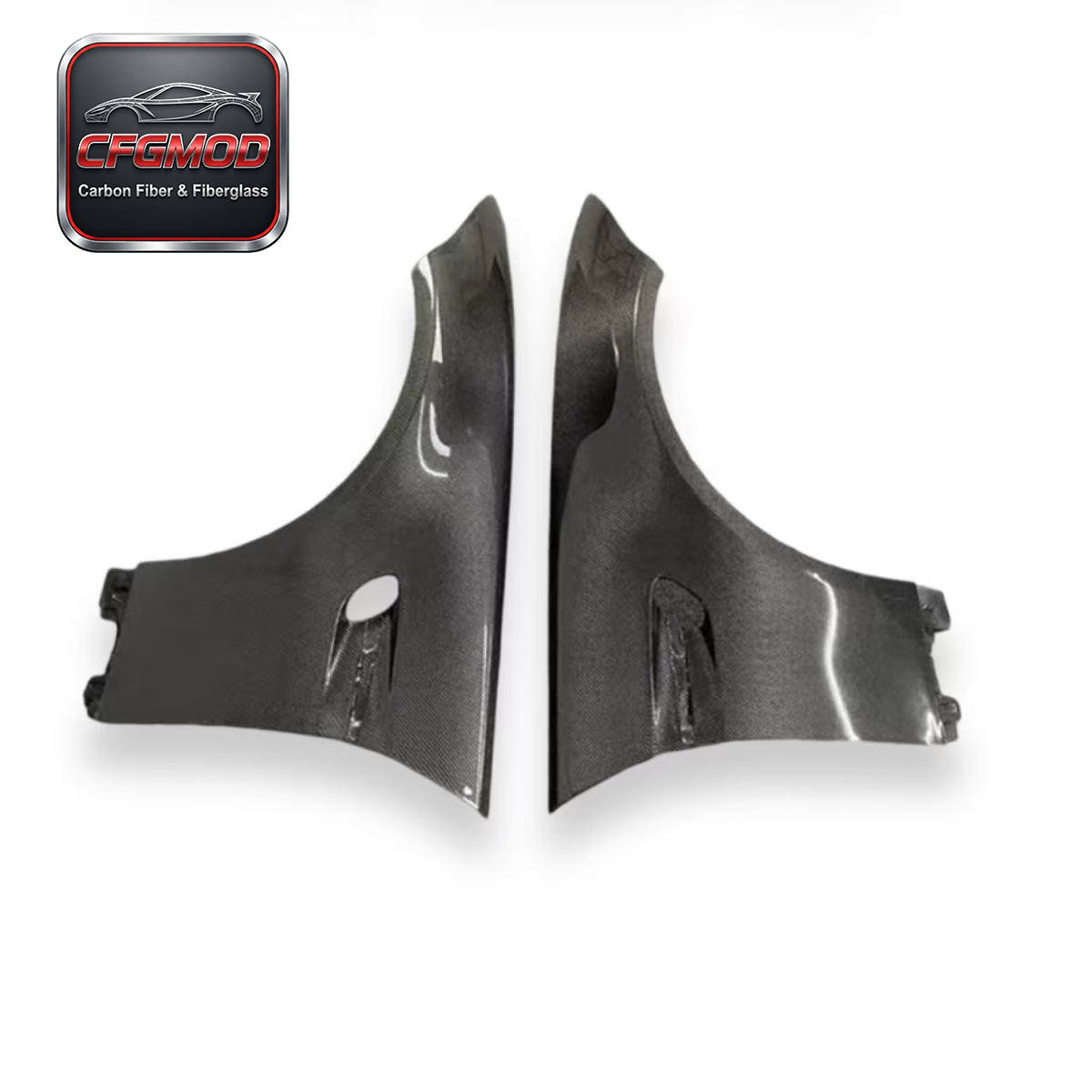 2005-2013 BMW M3 E92 E93 OEM Style Carbon Fiber Front Fenders — 9