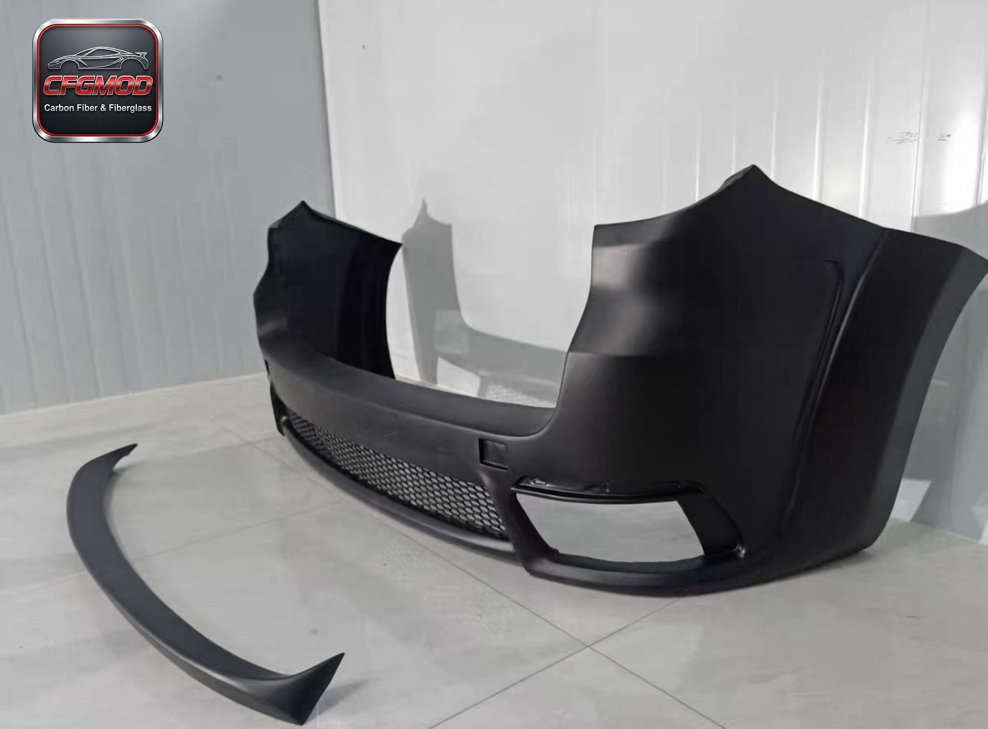 X5 F15 Lumma Style FRP Primer Wide Body Kit Front Bumper Side Skirts — 1