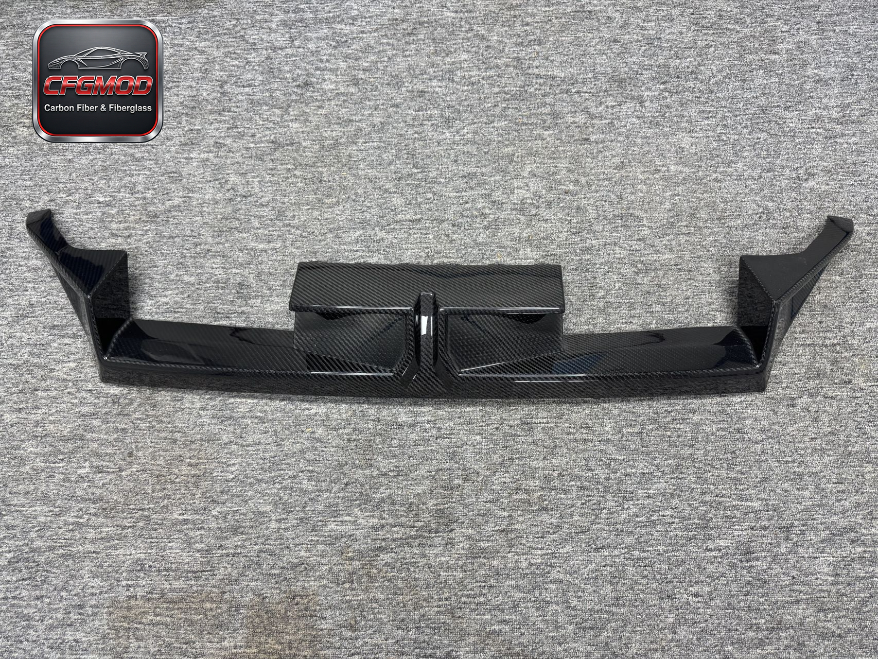 2020+ BMW M2 G87 CS Style Dry Carbon Fiber Rear Lip Diffuser — 9