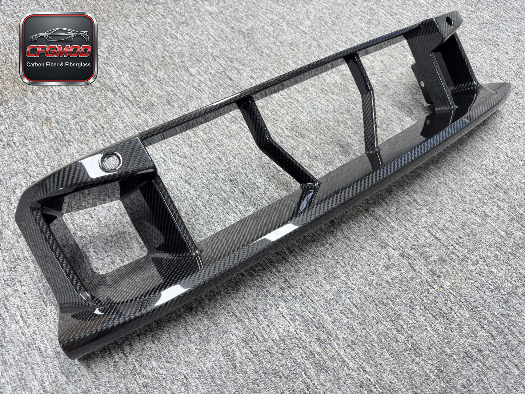2022+ M2 G87 OEM Style Dry Carbon Fiber Lower Front Grille — 6