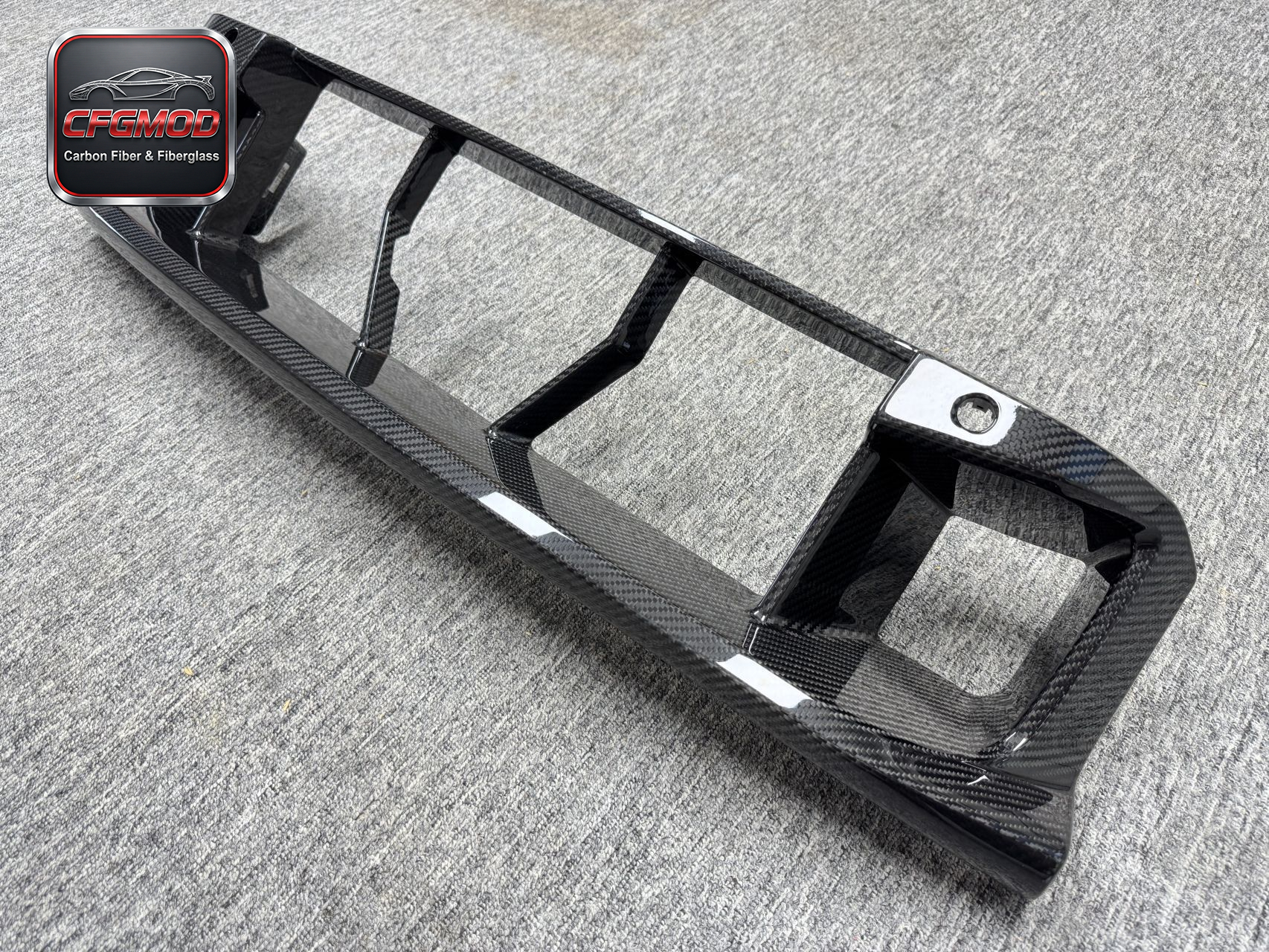 2022+ M2 G87 OEM Style Dry Carbon Fiber Lower Front Grille — 7