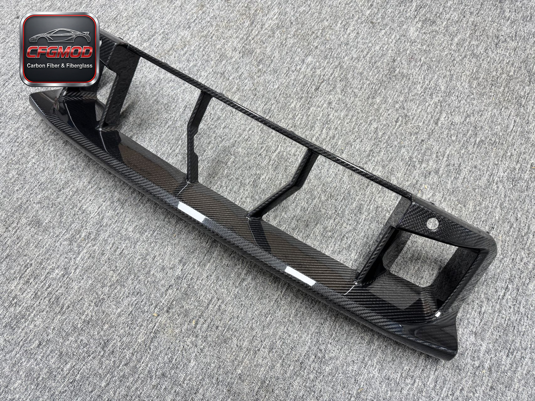2022+ M2 G87 OEM Style Dry Carbon Fiber Lower Front Grille — 8