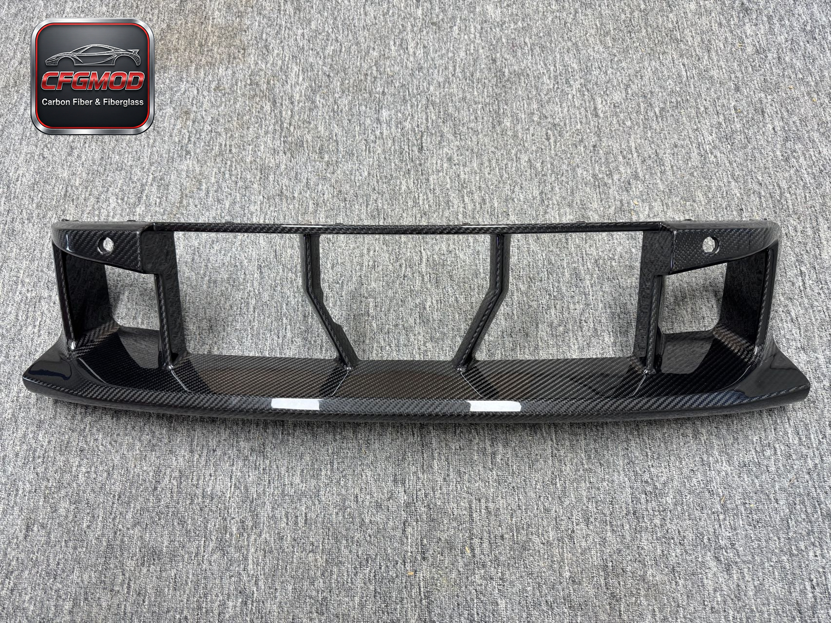 2022+ M2 G87 OEM Style Dry Carbon Fiber Lower Front Grille — 9