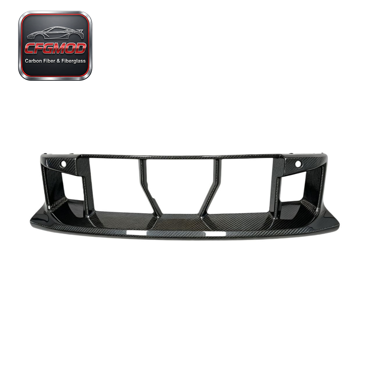 2022+ M2 G87 OEM Style Dry Carbon Fiber Lower Front Grille — 10
