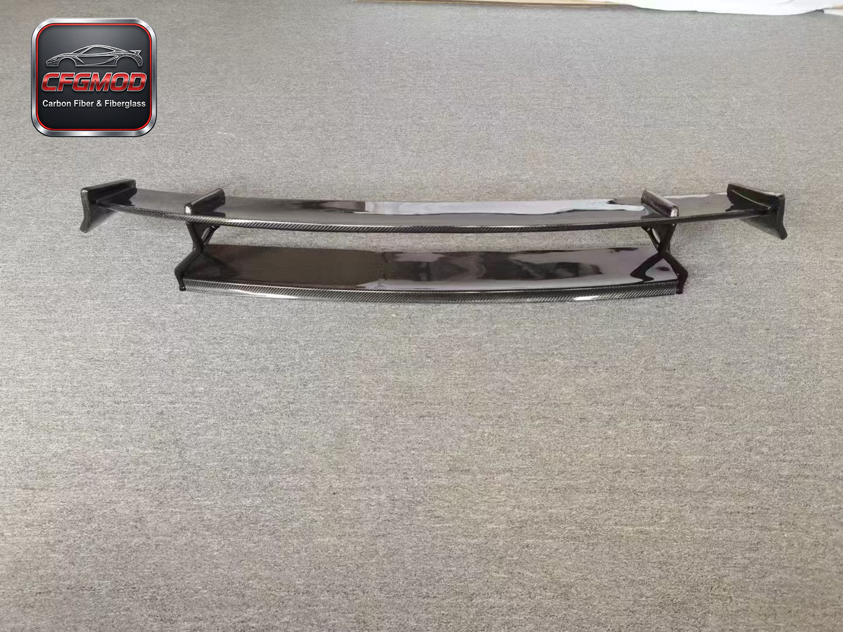 Real Carbon Fiber B Style Rear Trunk Spoiler Wing for Mercedes AMG GT50 GT53 GT63 4-Door — 8
