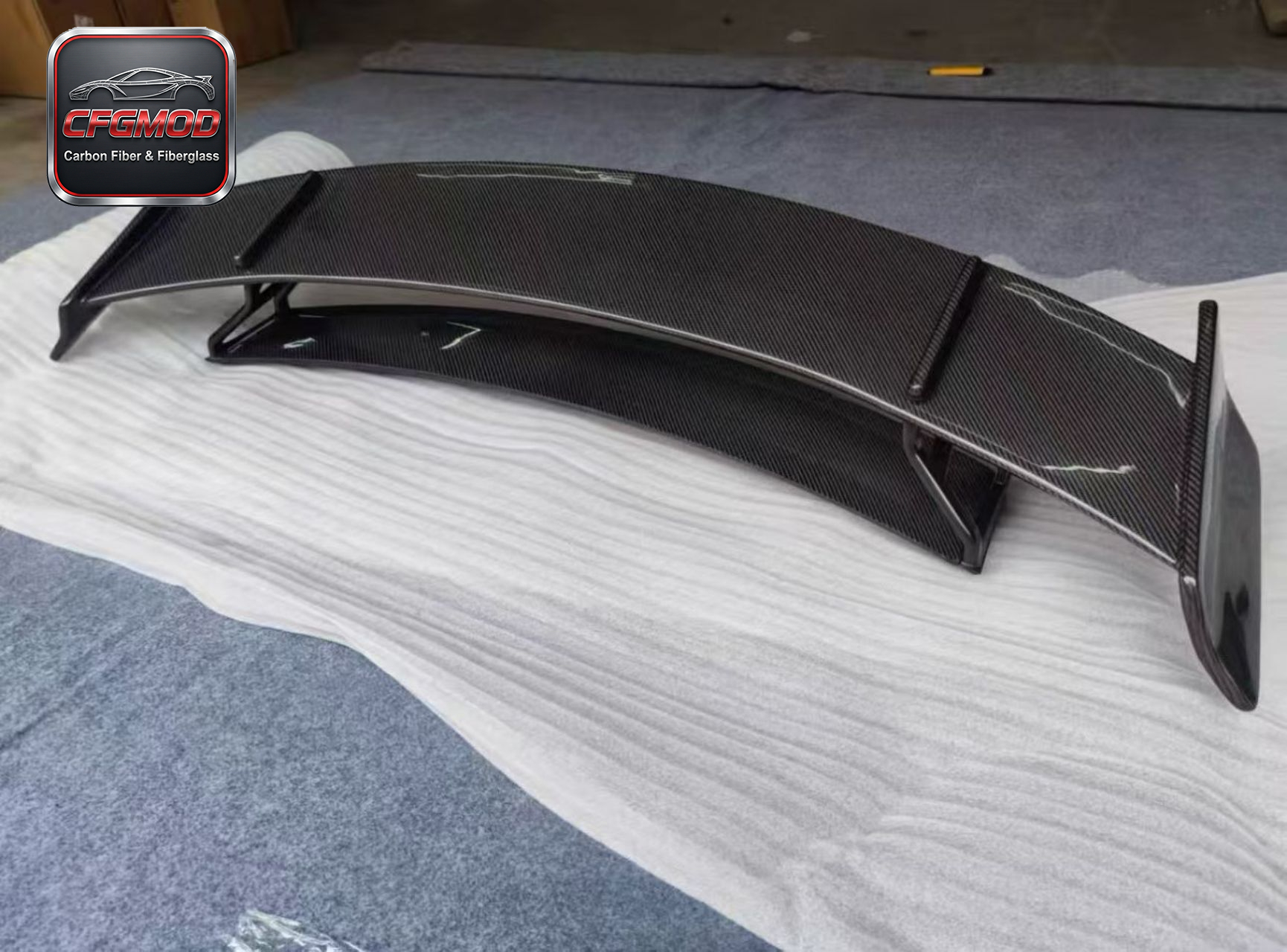 Real Carbon Fiber B Style Rear Trunk Spoiler Wing for Mercedes AMG GT50 GT53 GT63 4-Door — 9