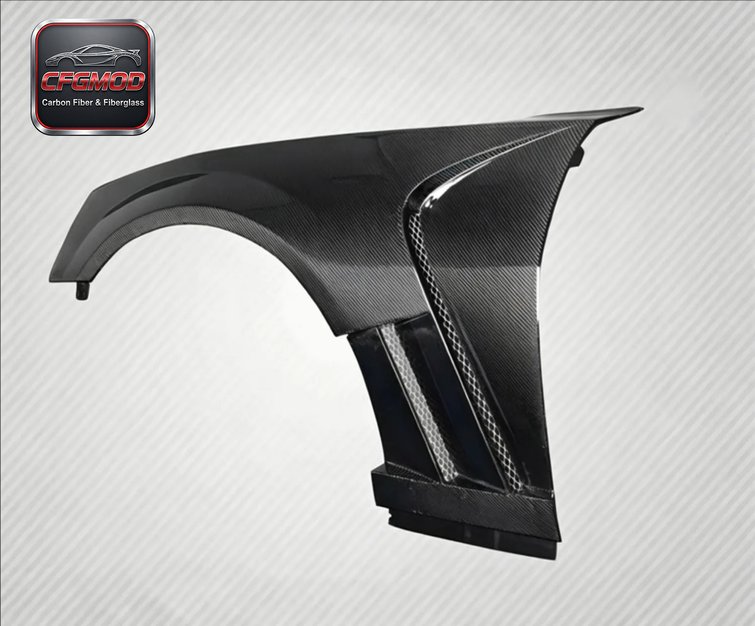For Chevrolet Camaro 2017-2022 Carbon Fiber Vented Front Fenders Fender Vent Aero Replacement — 6