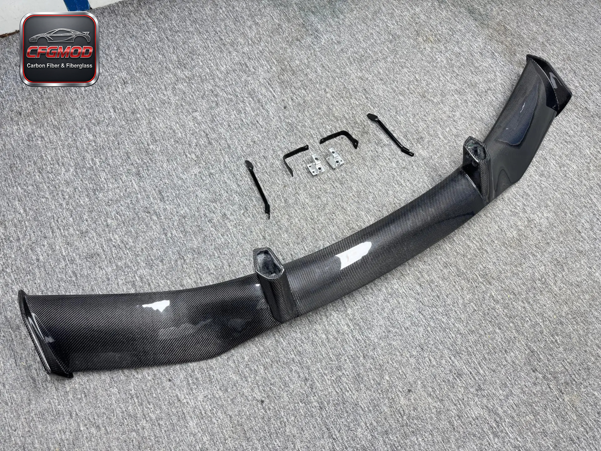 Dry Carbon Fiber Z07 Style Rear Trunk Spoiler Wing for Chevrolet Corvette C8 Z06 2020+ — 4