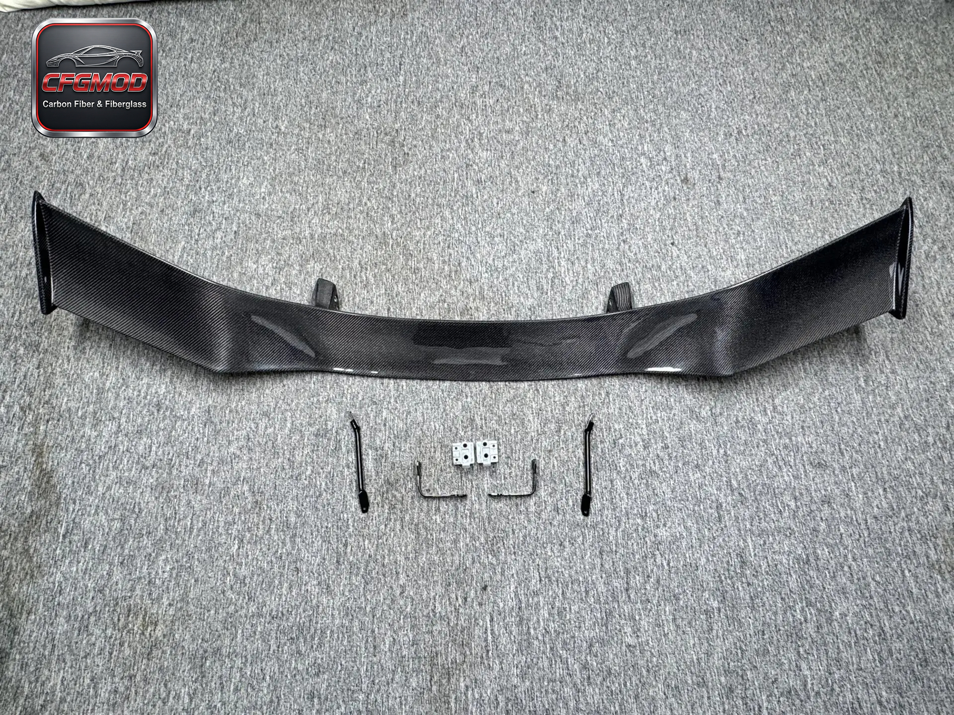 Dry Carbon Fiber Z07 Style Rear Trunk Spoiler Wing for Chevrolet Corvette C8 Z06 2020+ — 8
