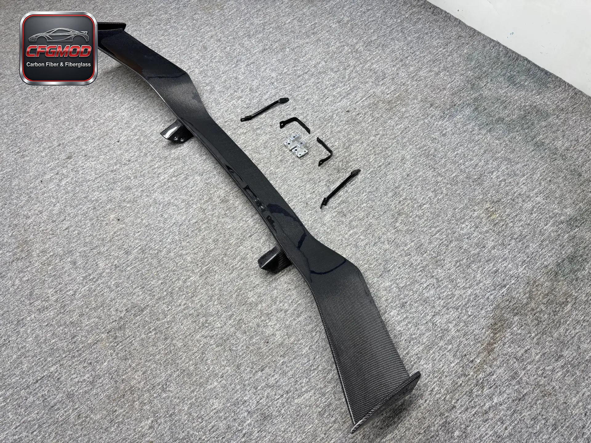 Dry Carbon Fiber Z07 Style Rear Trunk Spoiler Wing for Chevrolet Corvette C8 Z06 2020+ — 9