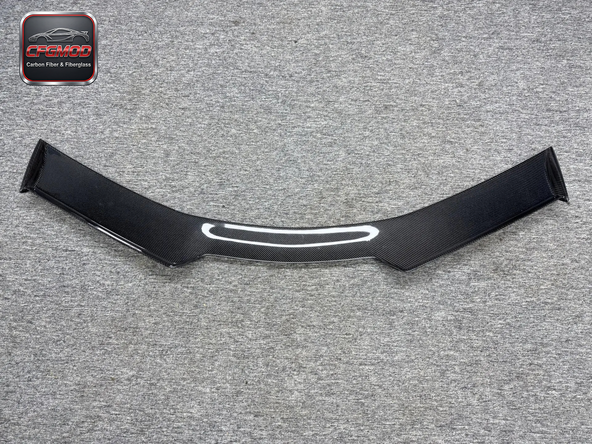Real Carbon Fiber 3D Style Rear Trunk Spoiler Wing for Chevrolet Corvette C8 2020+ — 6