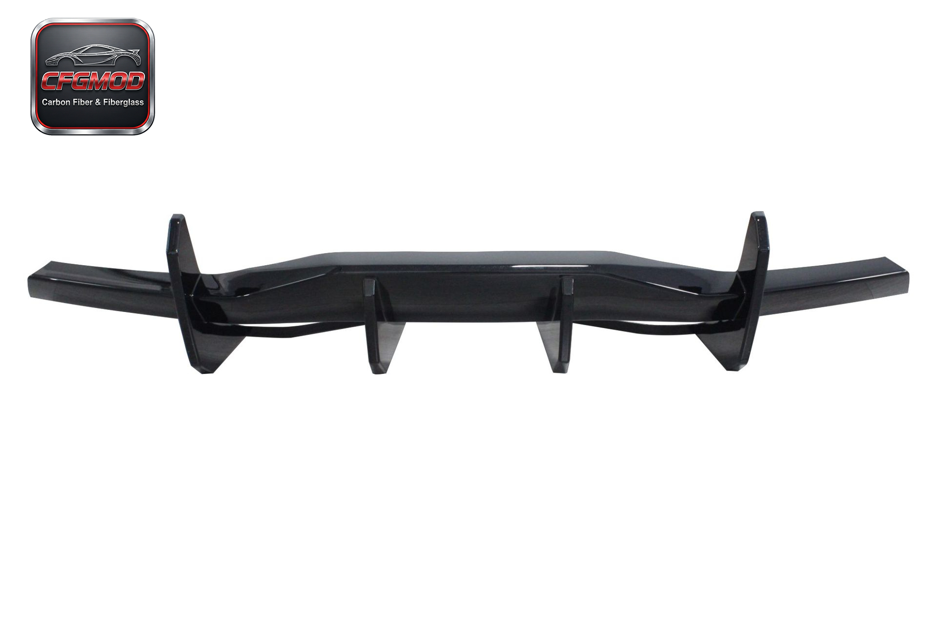 Dry Carbon Fiber Rear Bumper Diffuser Blade Fins for Chevrolet Corvette C8 Z51 2020+ — 10
