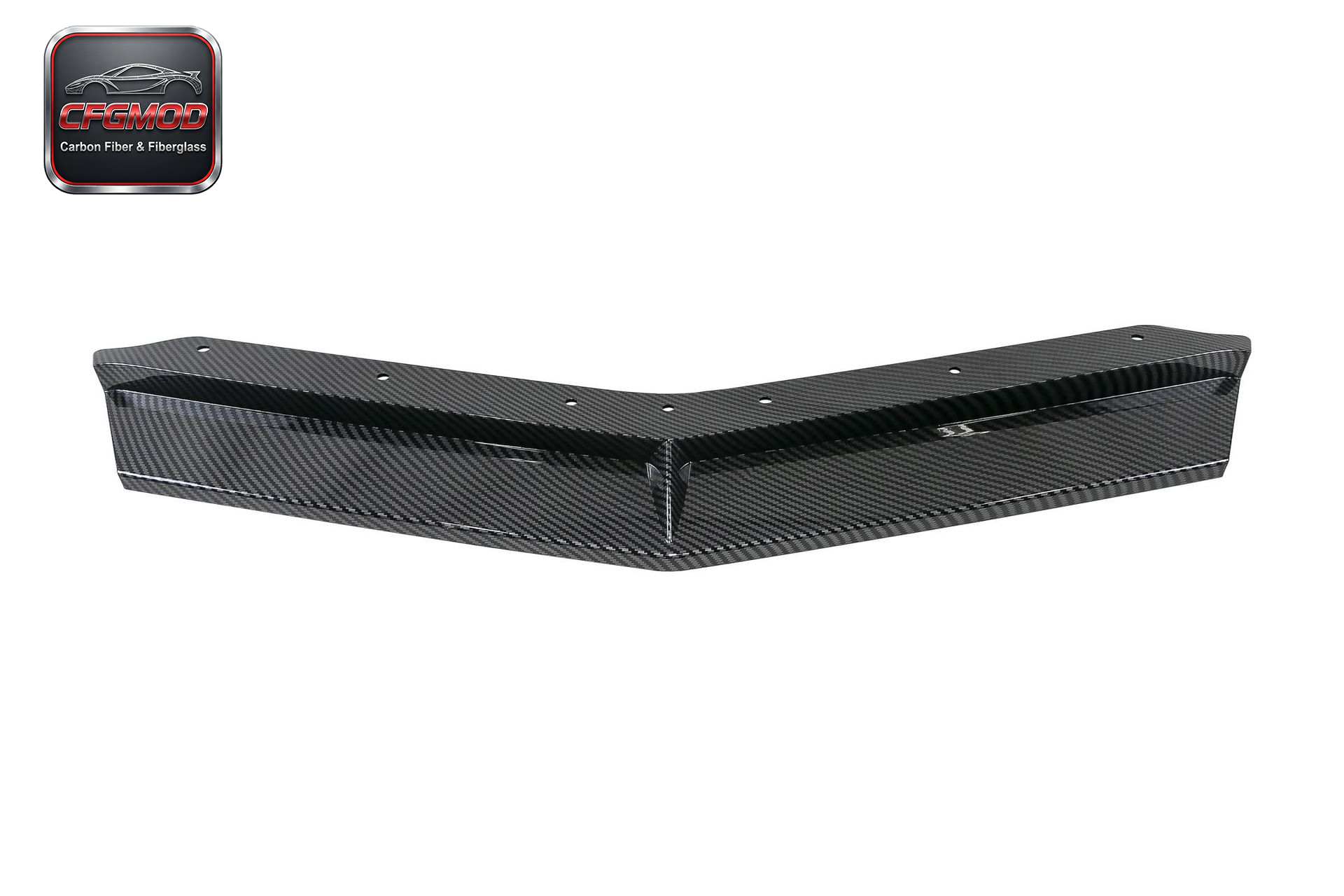 Dry Carbon Fiber LD Style 3-Piece Front Lip Splitter for Chevrolet Corvette C8 2020+ — 7