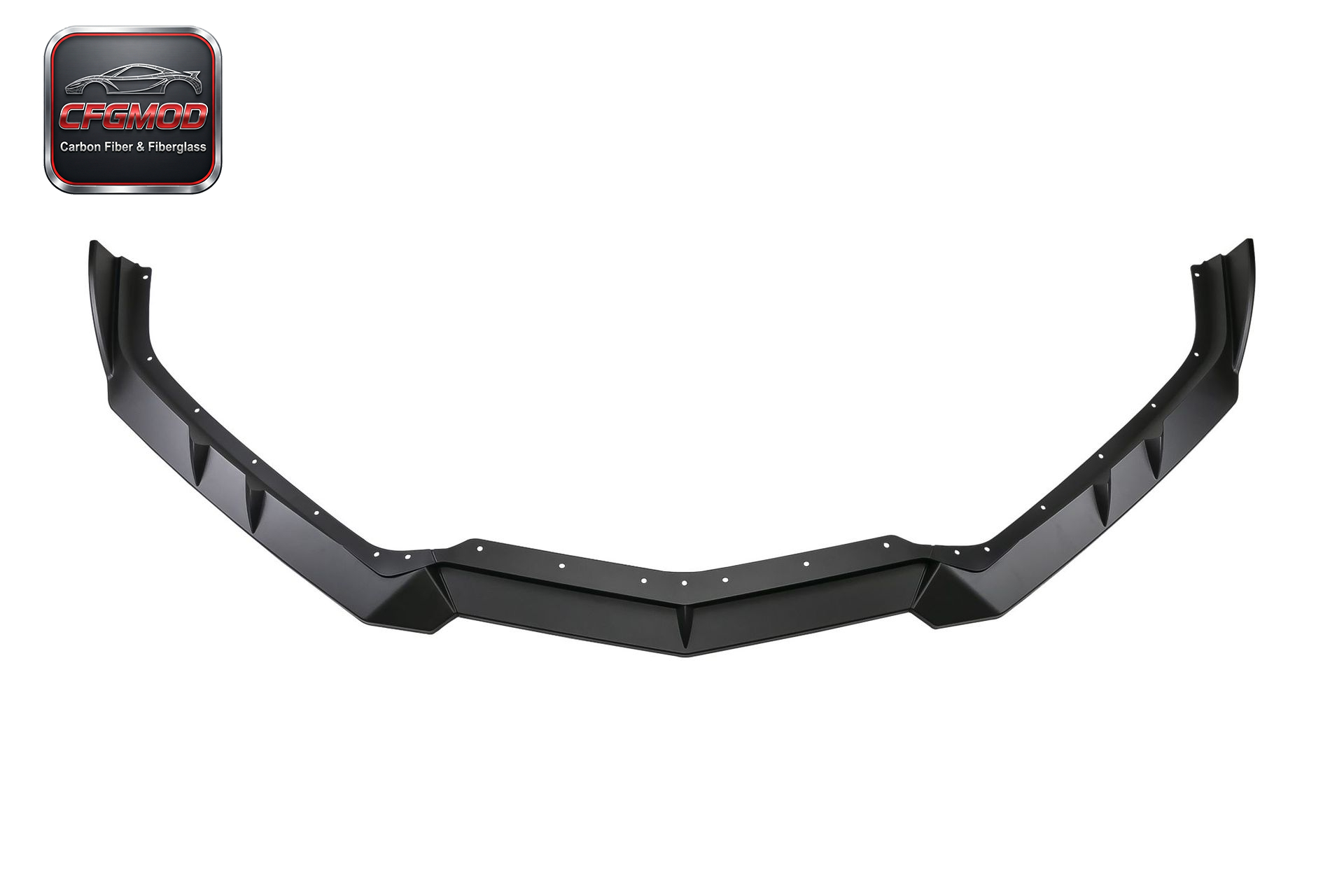 Dry Carbon Fiber LD Style 3-Piece Front Lip Splitter for Chevrolet Corvette C8 2020+ — 9