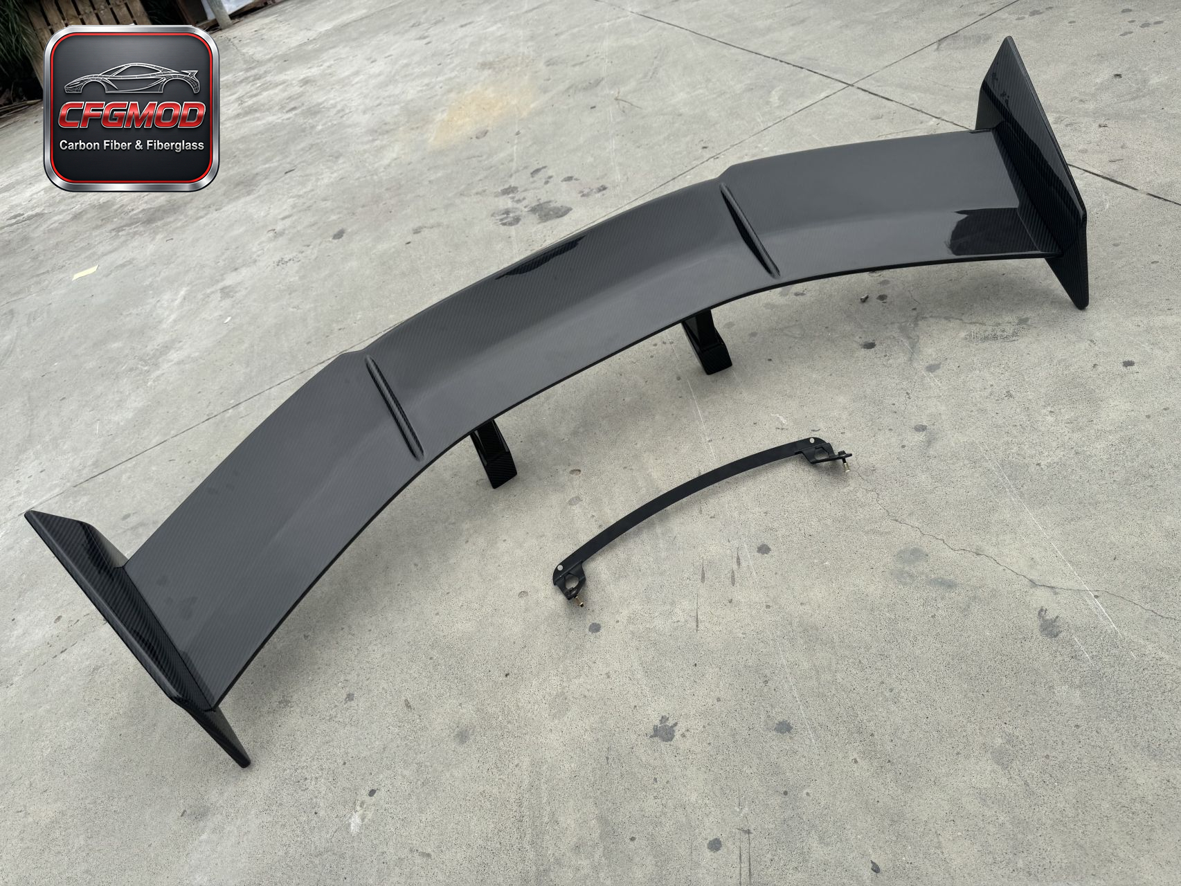 Dry Carbon Fiber ZR1 Style GT Rear Wing Spoiler for Chevrolet Corvette C8 Convertible 2020+ — 6