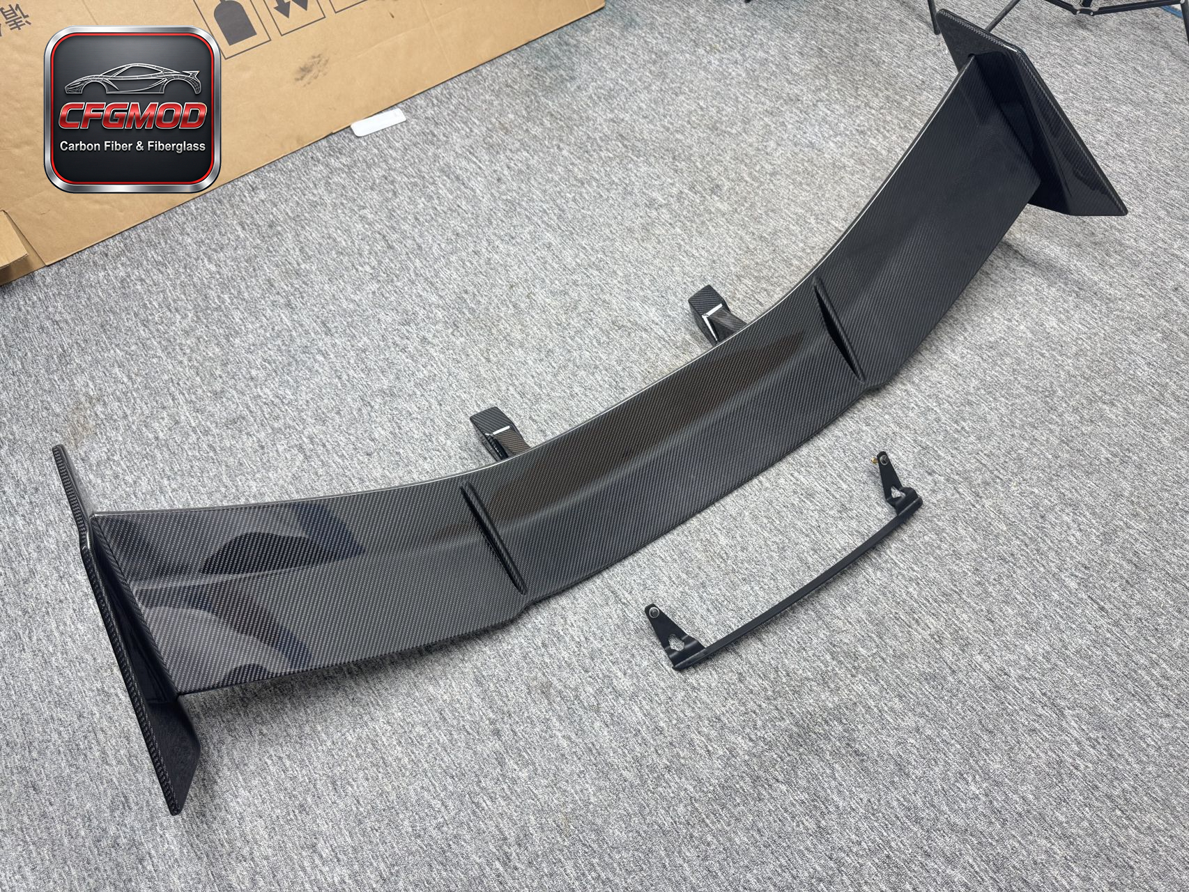 Dry Carbon Fiber ZR1 Style GT Rear Wing Spoiler for Chevrolet Corvette C8 Convertible 2020+ — 9