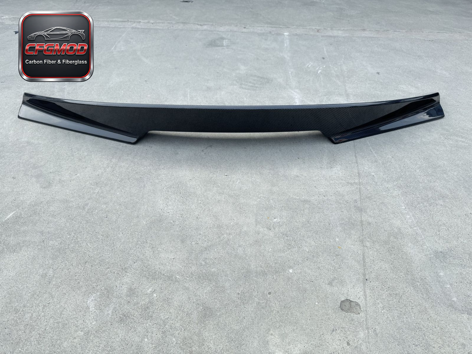 For Chevrolet Corvette C8 2020+ Carbon Fiber Rear Ducktail Spoiler Rear Wing Trunk Lip — 6