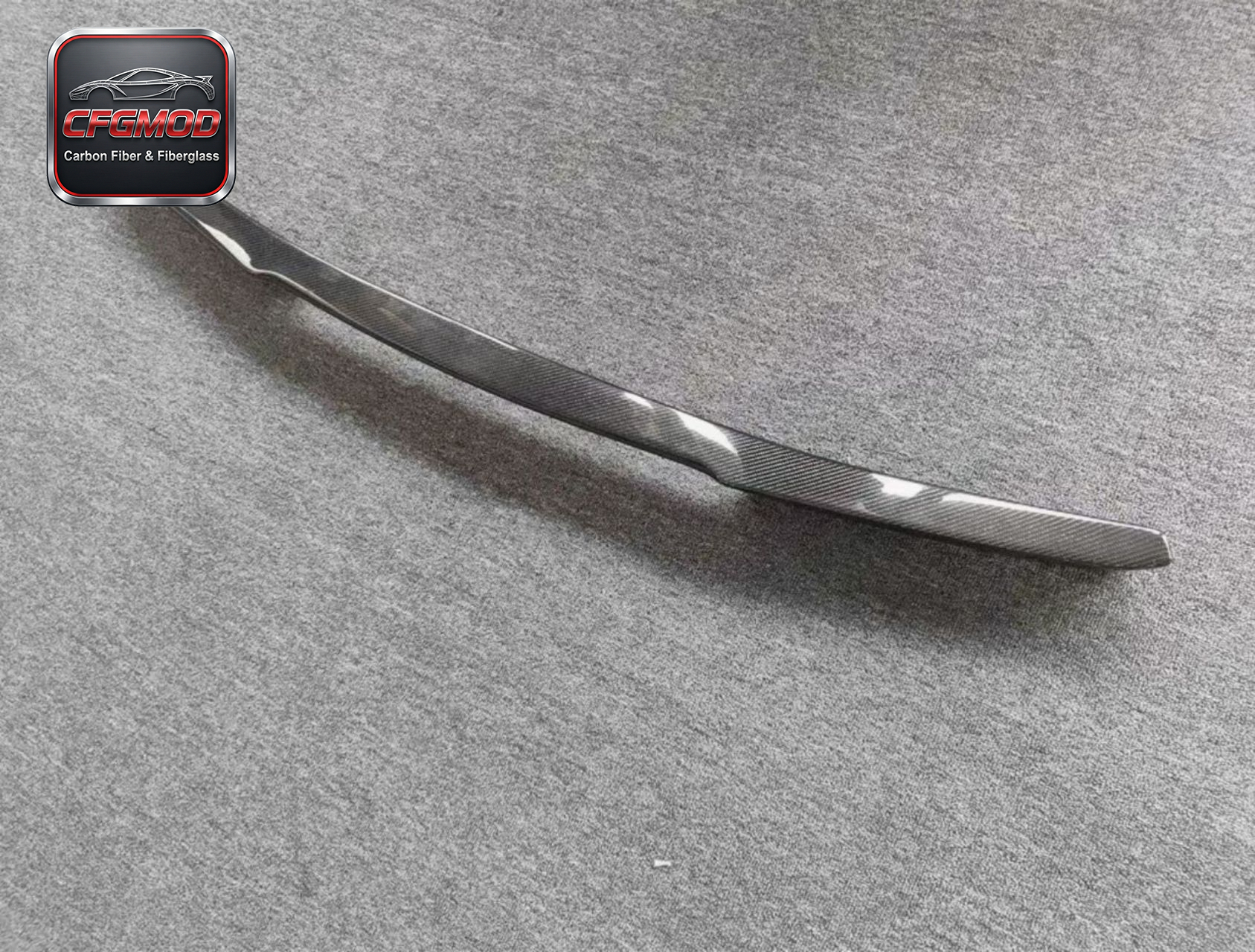 Dry Carbon Fiber V Style Rear Wing Spoiler for Ferrari 458 Italia Spider — 7