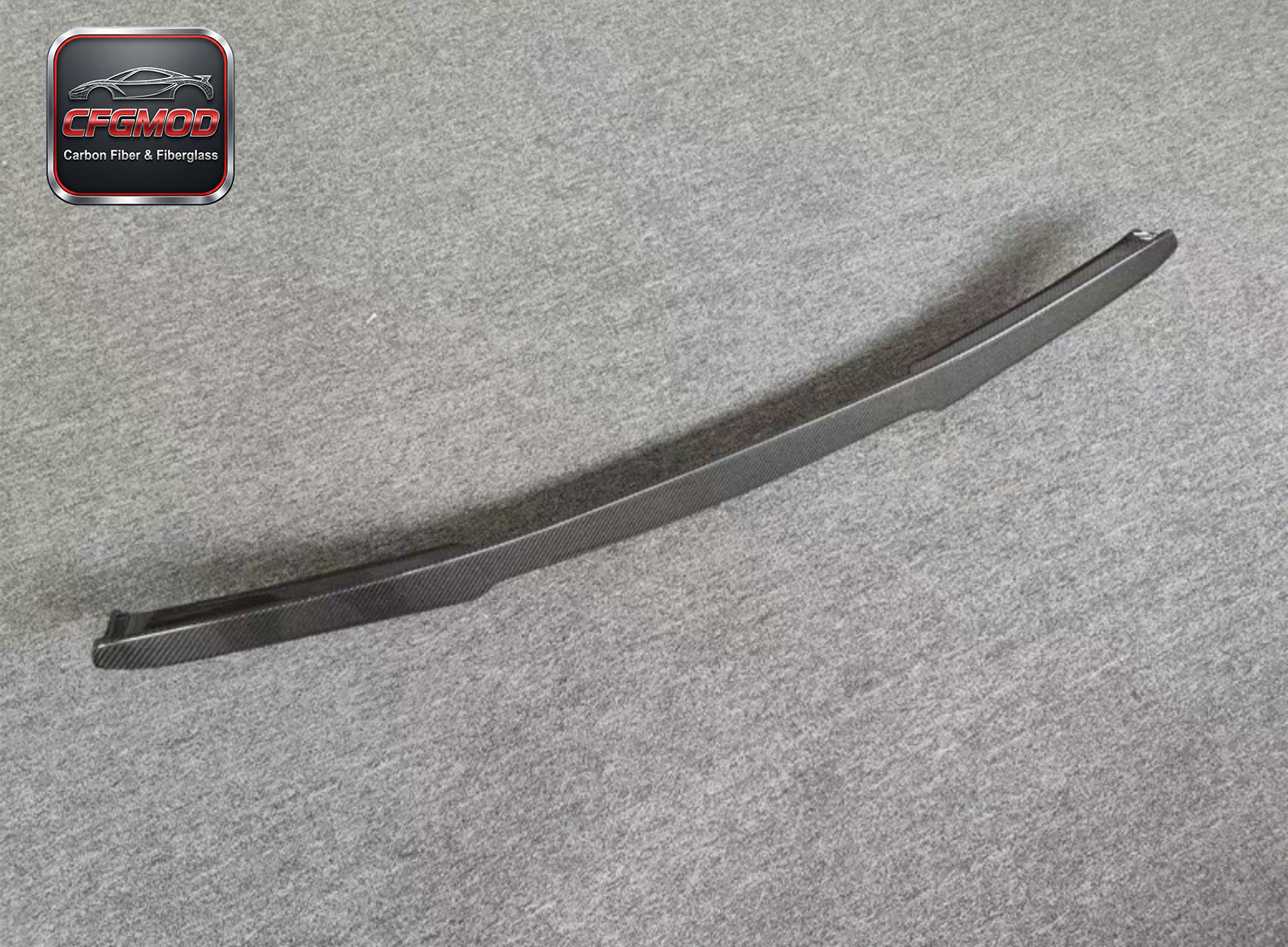 Dry Carbon Fiber V Style Rear Wing Spoiler for Ferrari 458 Italia Spider — 8