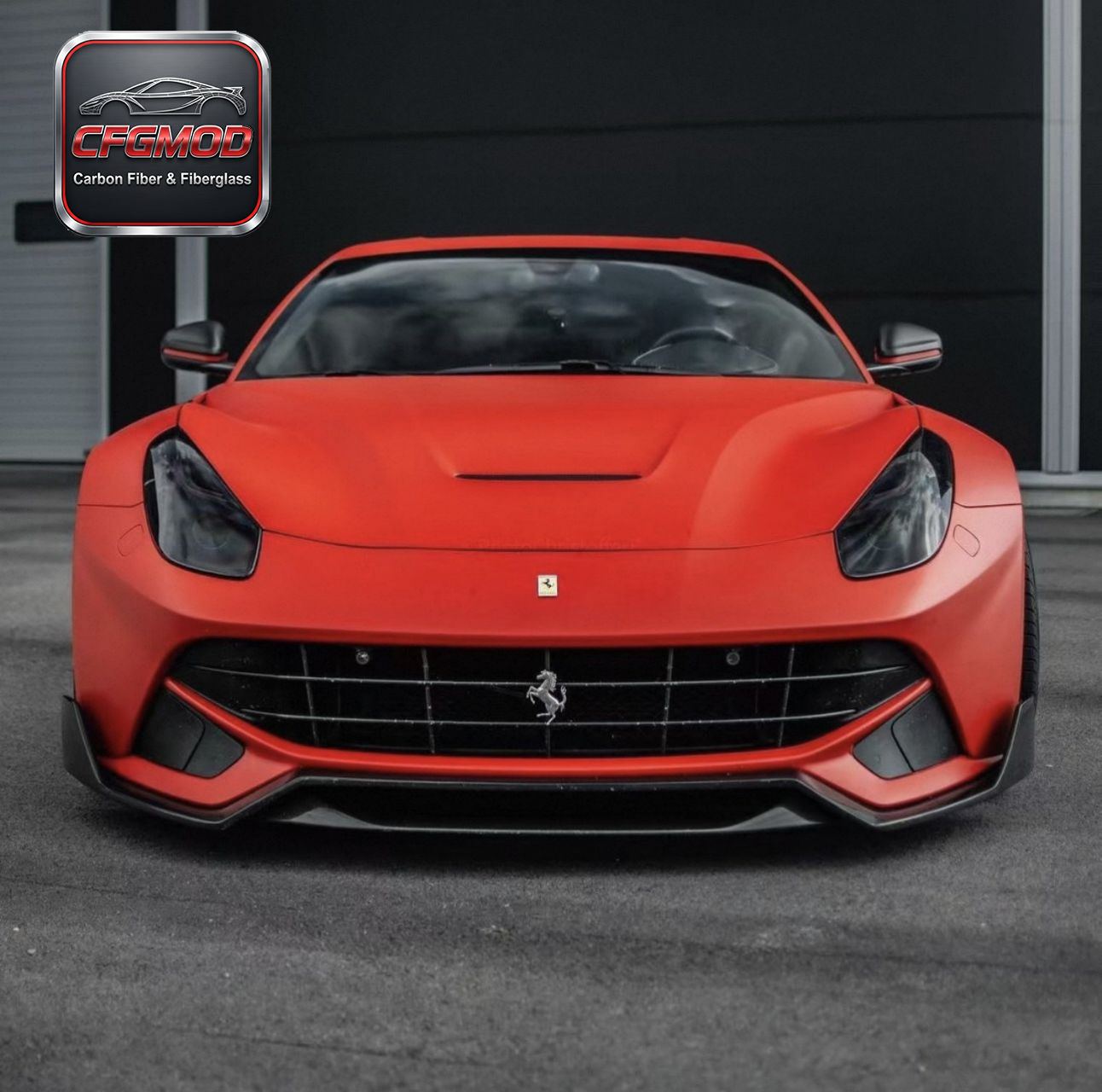 For Ferrari F12 Berlinetta 2012-2017 DMC Style Carbon Fiber Small Body Kit — 3