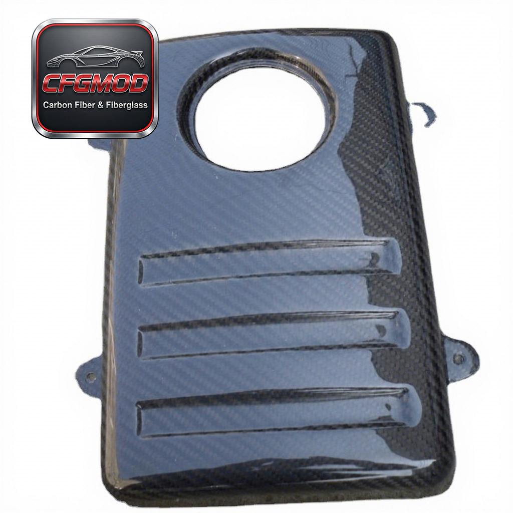 For Carbon Fiber 2004-2009 F430 Engine Cover Replacement Cover Skin CF — 1