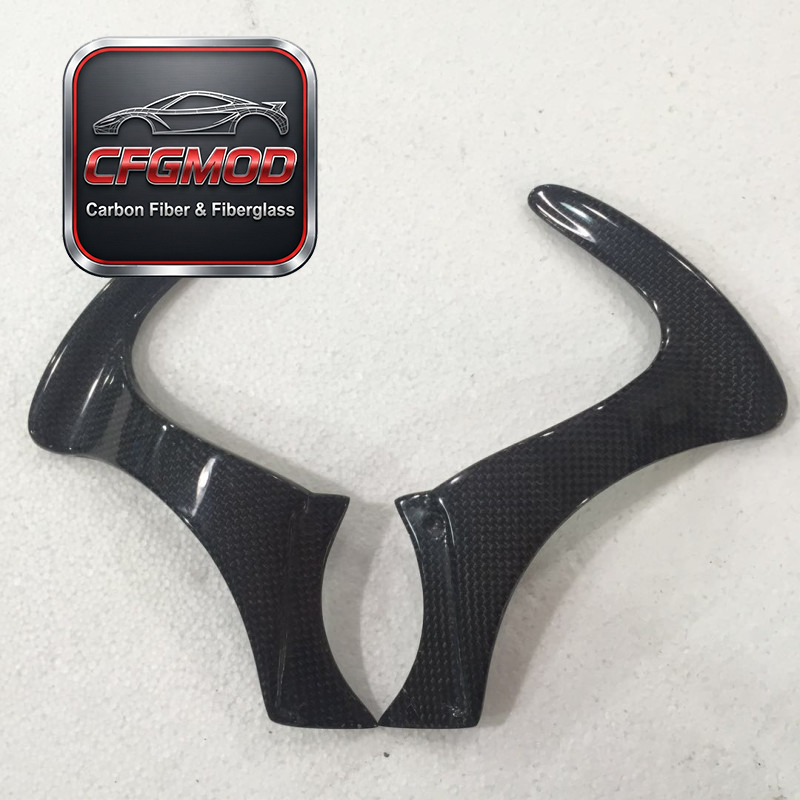 For F430 Shift Knob Paddle Lever Gear Head Handball Carbon Fiber — 2
