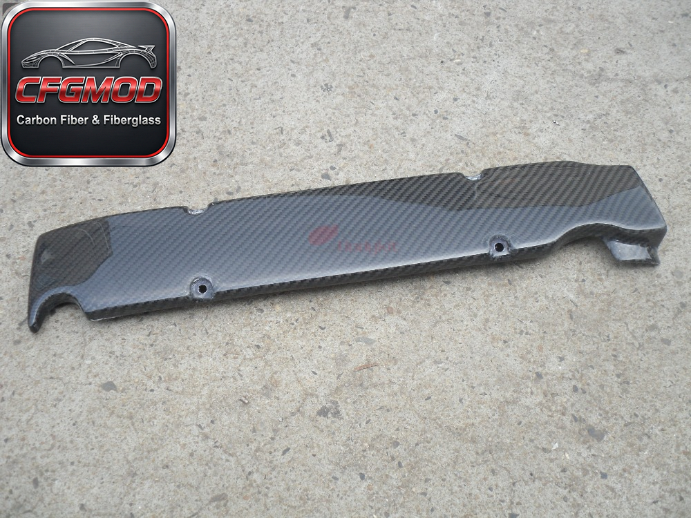 High Gloss Black Carbon Fiber Engine Plug Cover Spark Plug for S2000 AP1 AP2 S2K F-Series Style — 3
