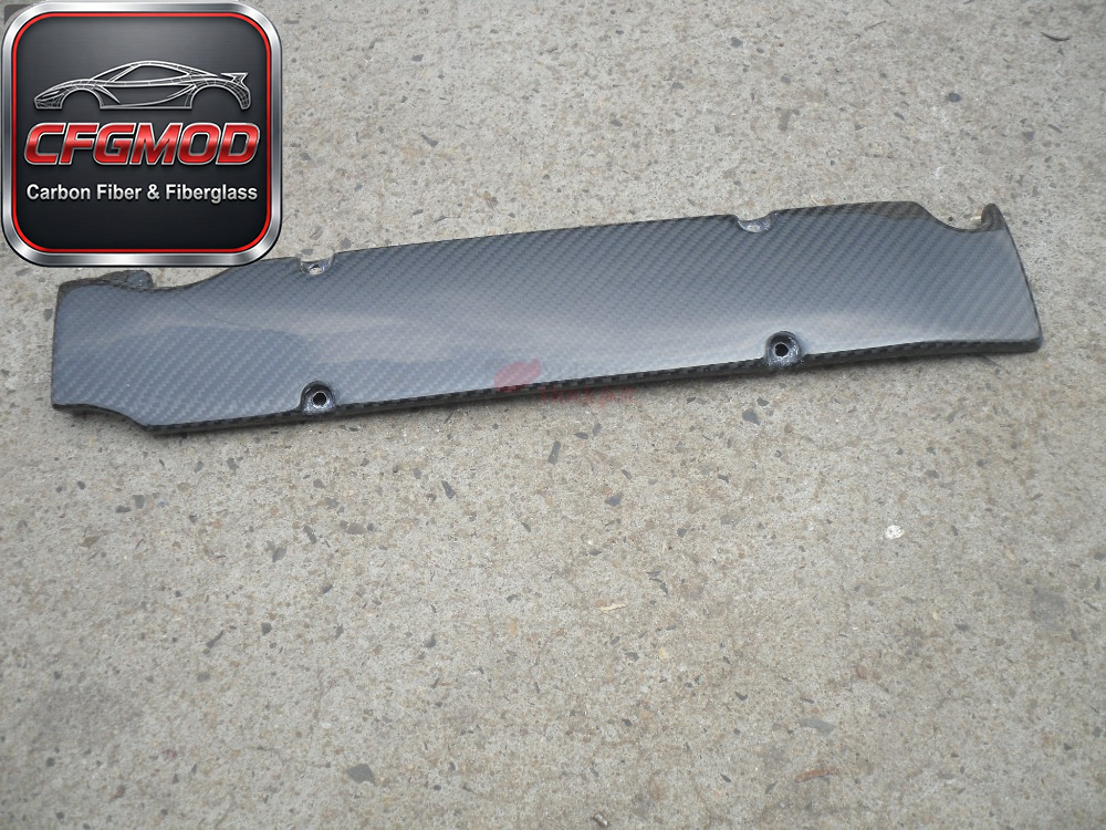 High Gloss Black Carbon Fiber Engine Plug Cover Spark Plug for S2000 AP1 AP2 S2K F-Series Style — 4