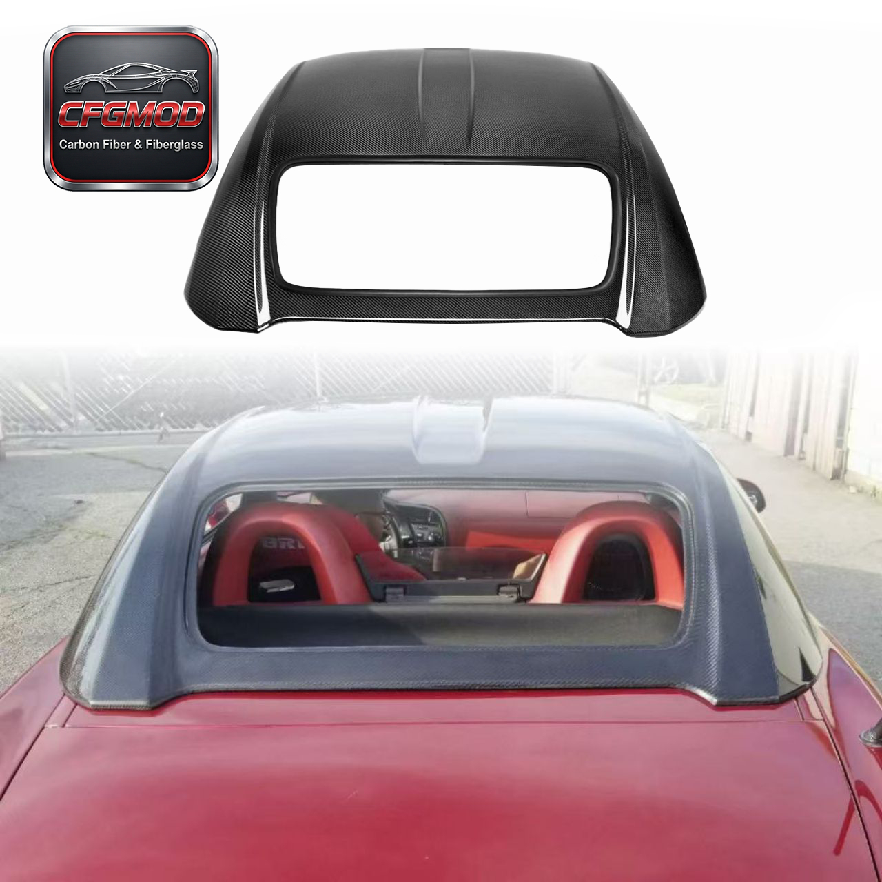 Carbon Fiber Hardtop Roof for Honda S2000 AP1 AP2 2000-2009 Auto Exterior Body Parts — 1
