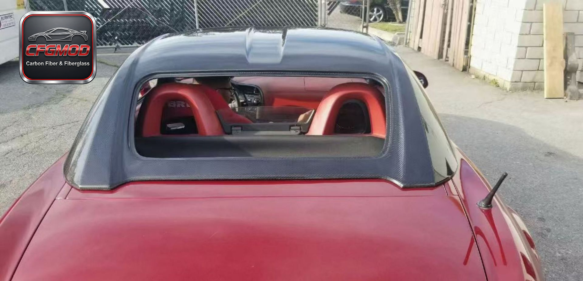 Carbon Fiber Hardtop Roof for Honda S2000 AP1 AP2 2000-2009 Auto Exterior Body Parts — 2