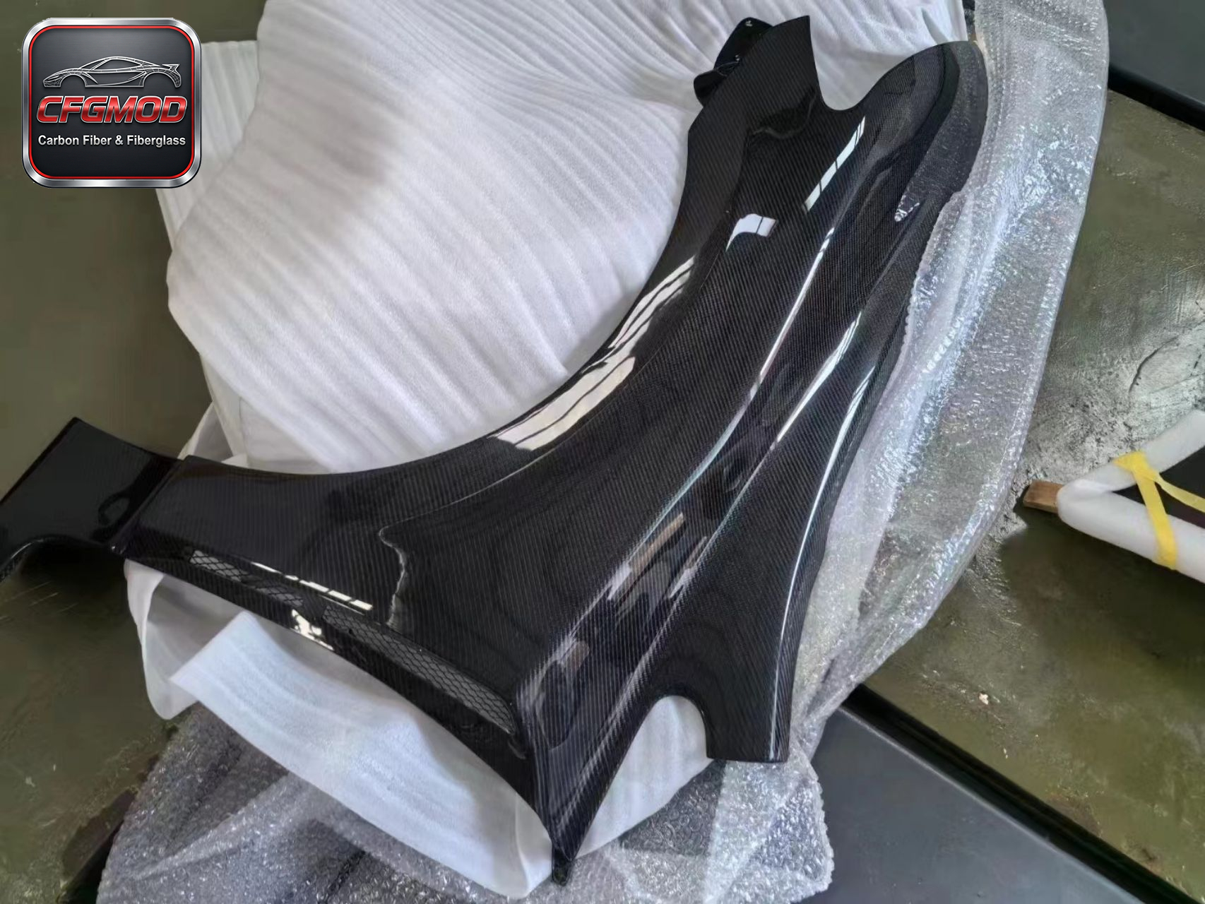 Type-R Style Carbon Fiber Front Fender Panels for Honda Civic FD2 2005-2012 Front Wings Tuning Parts — 6