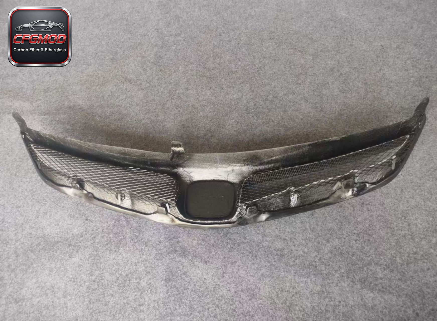 EVS Style Carbon Fiber Front Bumper Canards for Honda Civic FL5 Self-Adhesive Front Winglets Splitter Fins Tuning Parts — 5