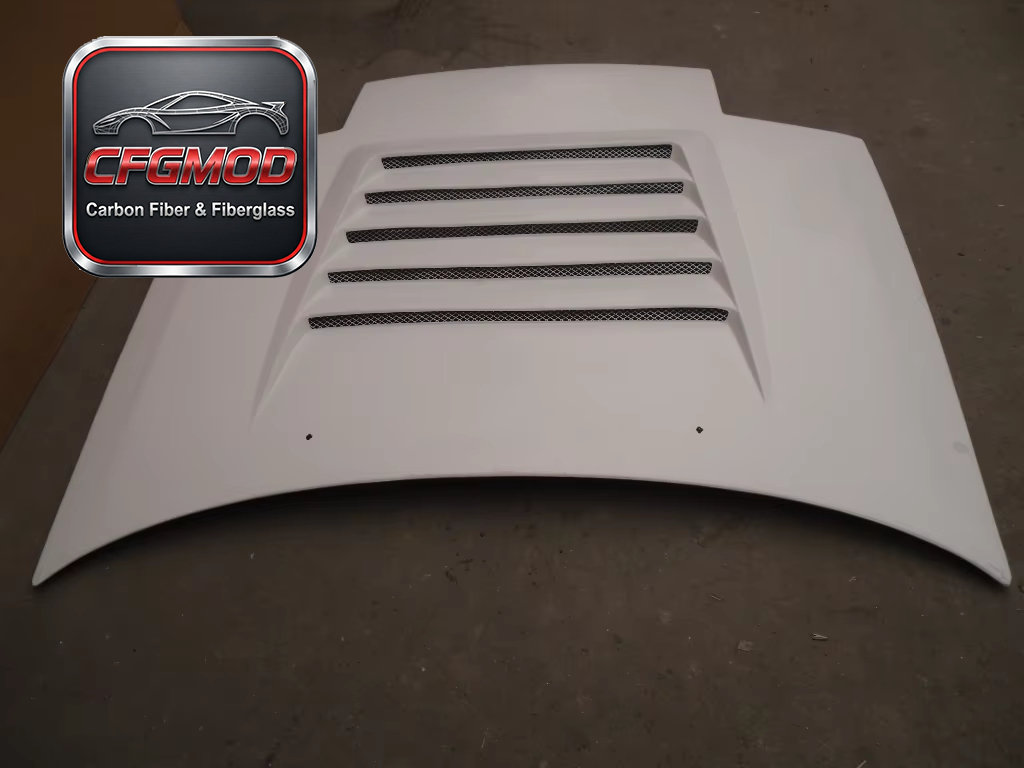 New White RX7 FC NI Bonnet Hood for RX7 FC Retrofit/Upgrade — 4