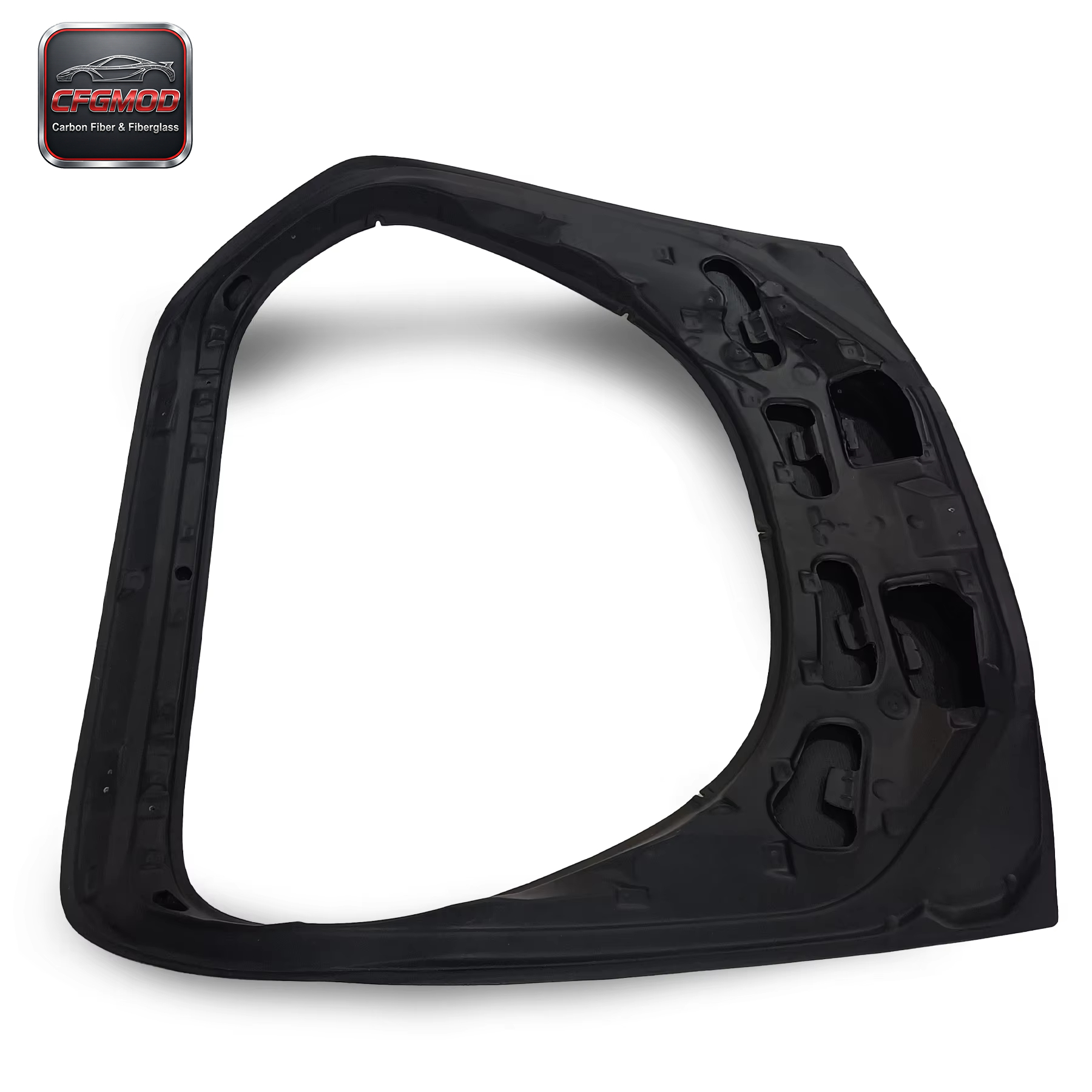 For RX7 FD Carbon Fiber Rear Trunk High Gloss Finish 3k Twill Weave Easy Installation — 4