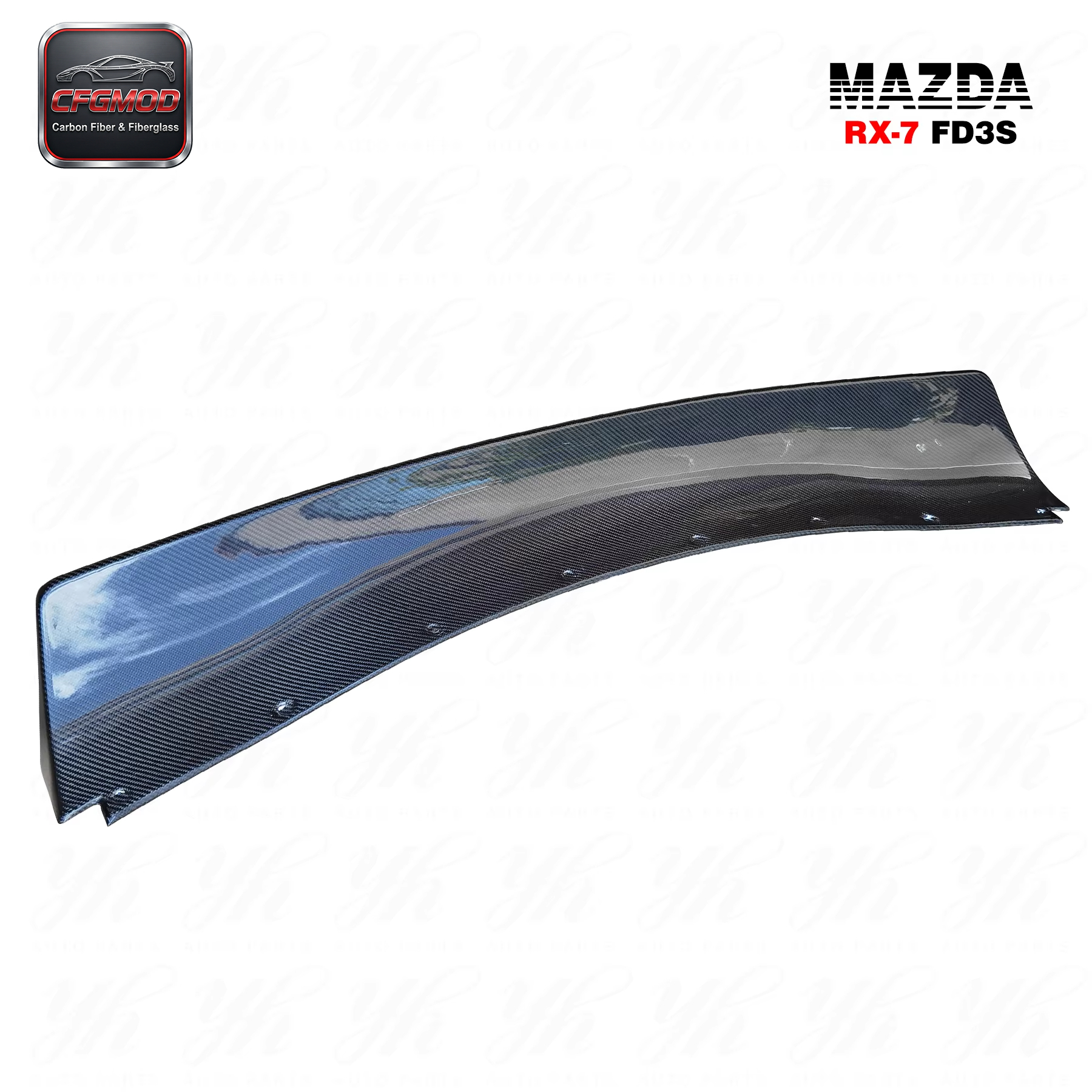 For 1992-1997 RX7 FD3S Rocket Bunny V2 Rear Trunk Spoiler Wing — 2