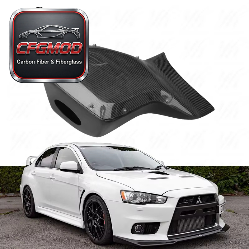 Factory Direct Sales Car Modification Parts for EVO 10 Carbon Fiber K-Style Air Intake Box — 1
