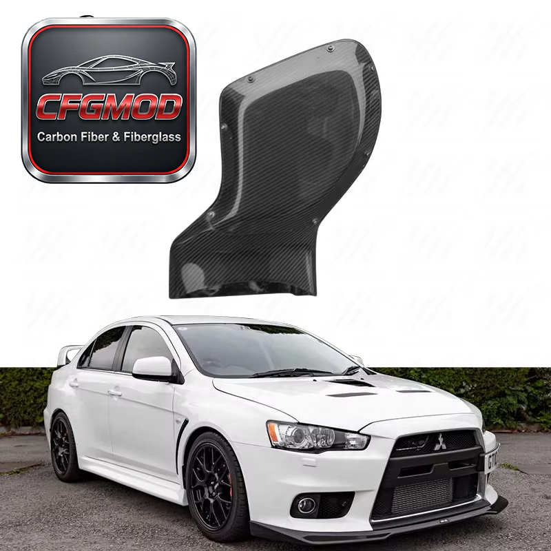 Factory Direct Sales Car Modification Parts for EVO 10 Carbon Fiber K-Style Air Intake Box — 2
