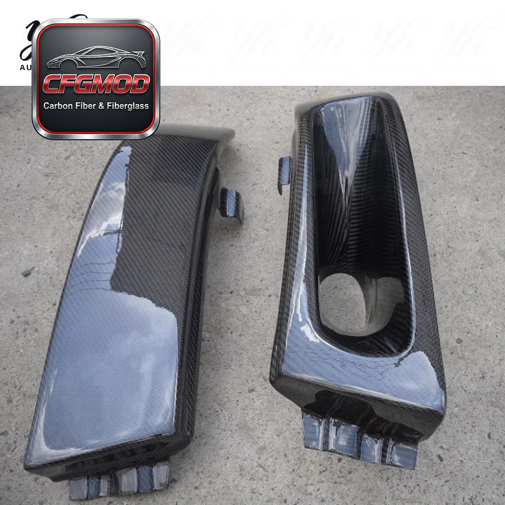 Evolution EVO 5-6 Carbon Fiber Black High Quality Soft Door Closer Replacement Pair for Mitsubishi — 6
