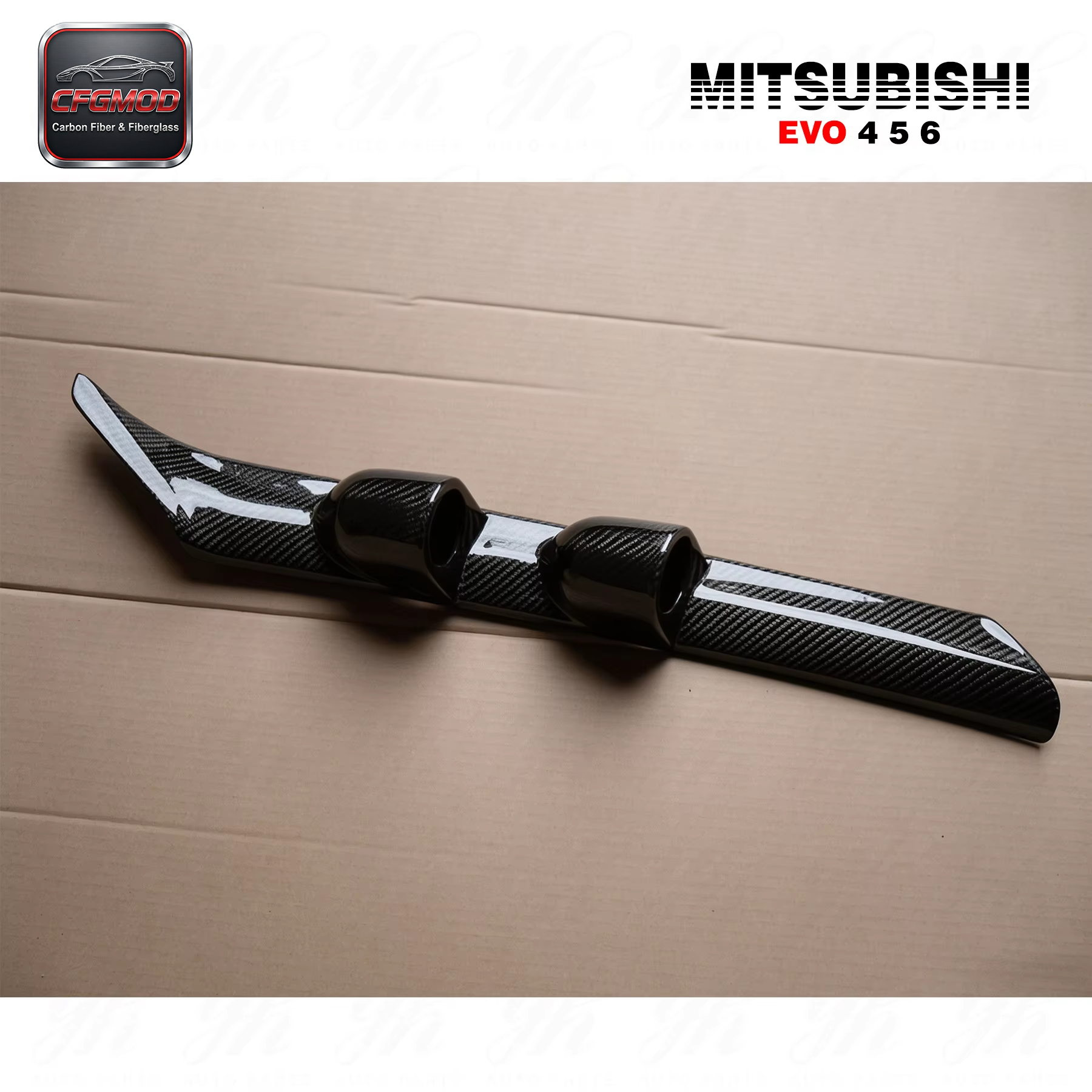 Carbon Fiber Evolution 6 A-Pillar Twin Gauge Pod-Black Retrofit/Upgrade — 4